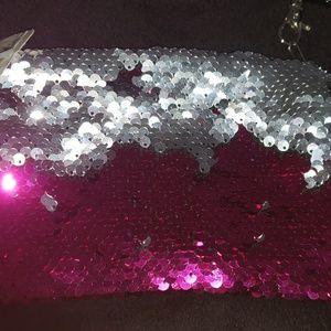 Virginia beach sequin wristlet